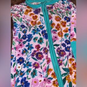 Little Sleepies Floral Kids Pajamas - Multicolor